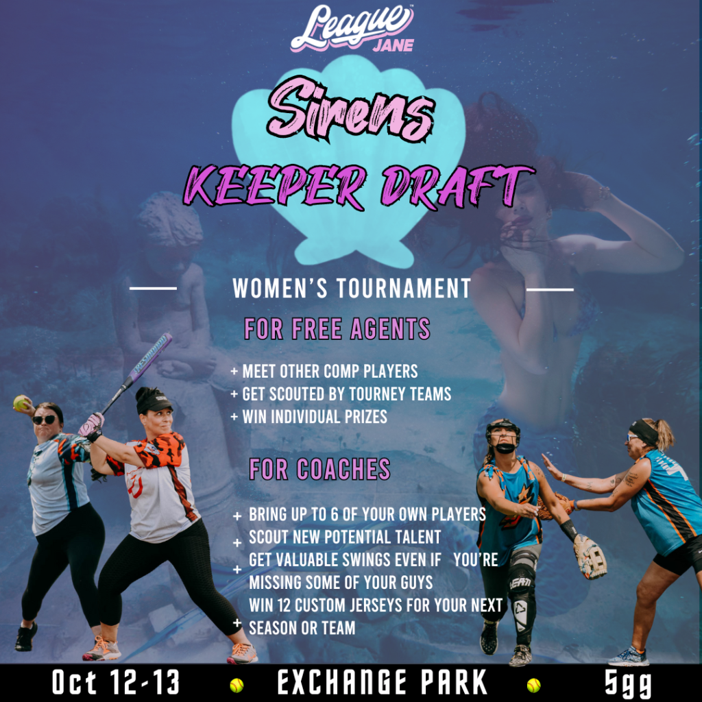 League Jane Sirens Ultra Draft