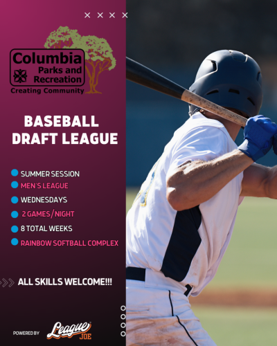 Columbia Rec Baseball League Logo