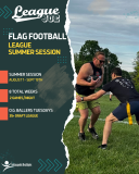 Flag Football 7v7 Draft League Logo